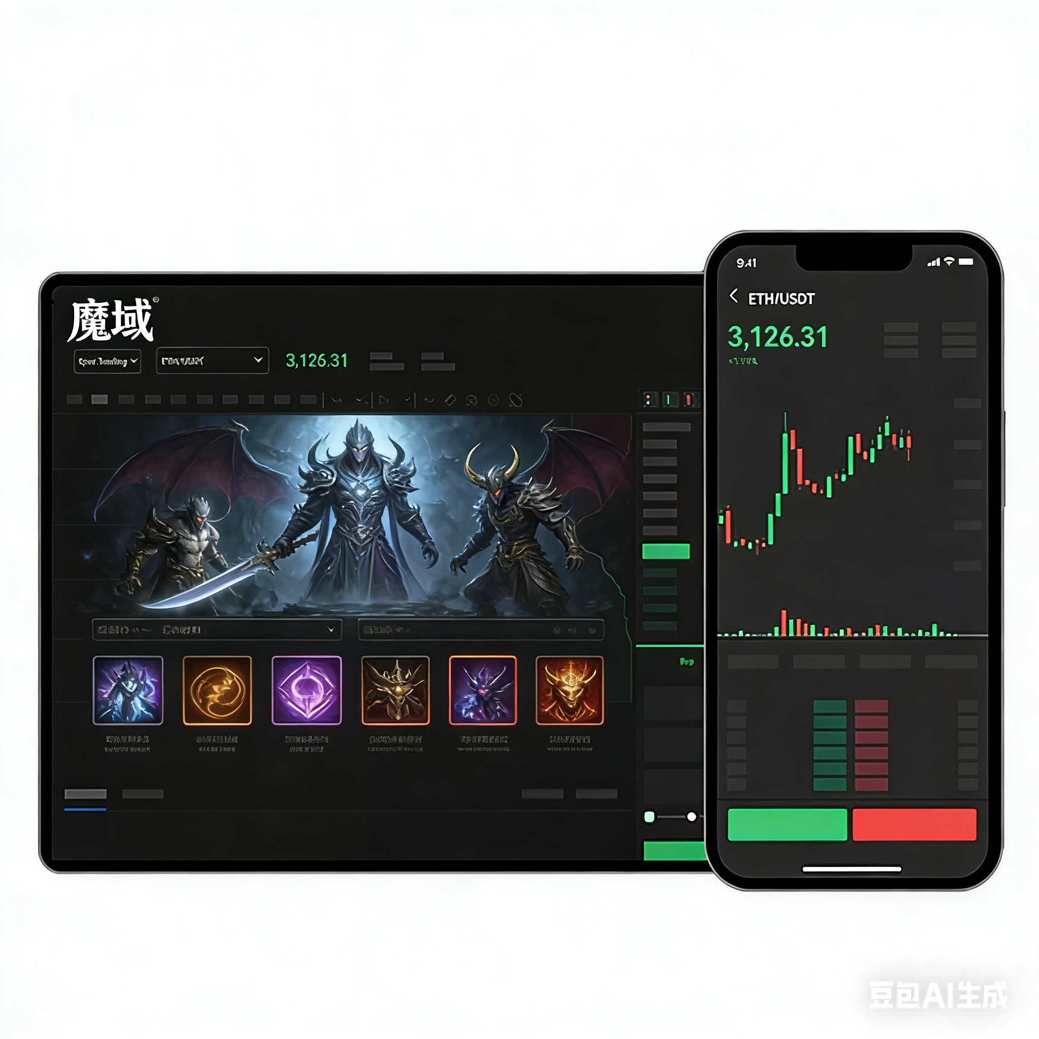 微变魔域版本对比示意图